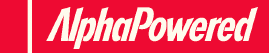 AlphaPowered logo-type